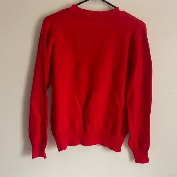 Ugly Christmas Sweater – Red Sequin Reindeer - Picture 4 of 6